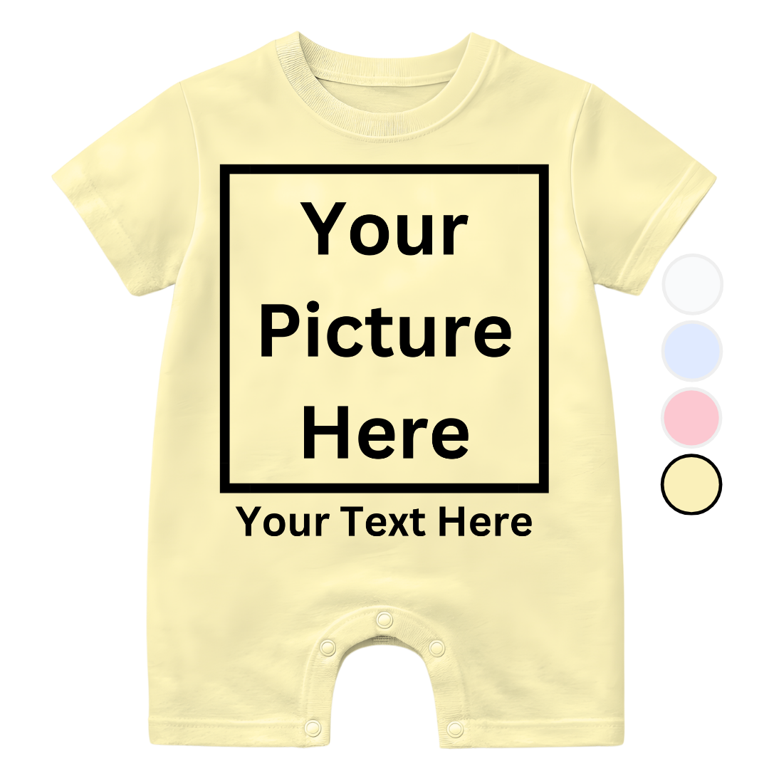 Customize Picture Design Romper