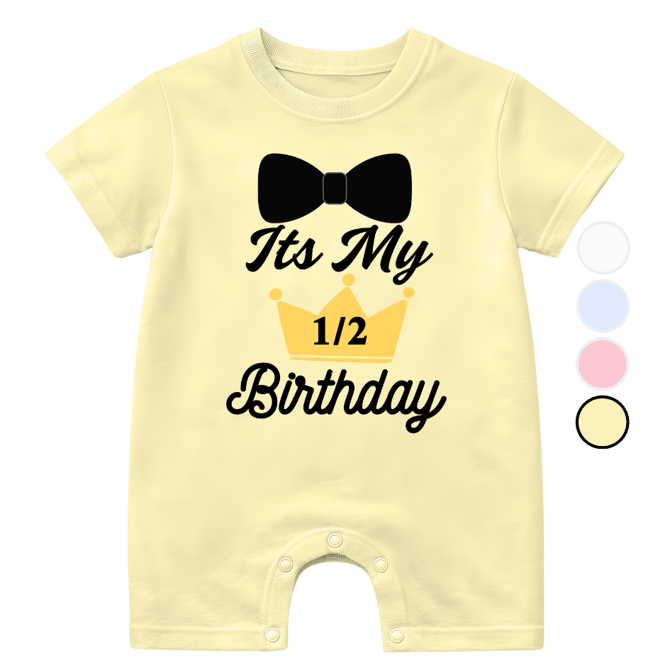 Its my half birthday Bow