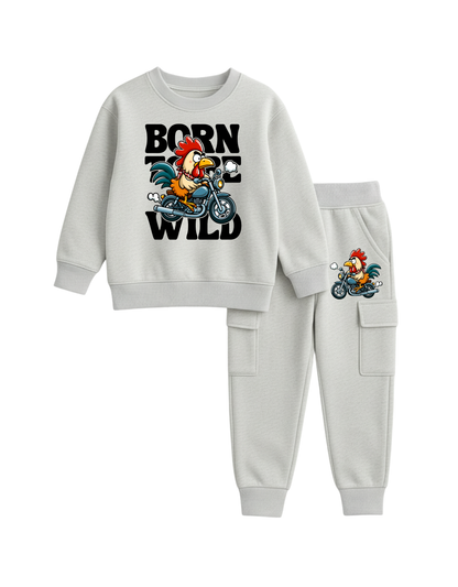 Born To Be Wild TrackSuit | 1-10 years